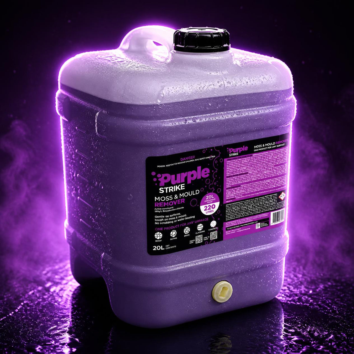Purple Strike Commercial 20L concentrate, 20 litres making 220 litres of spray